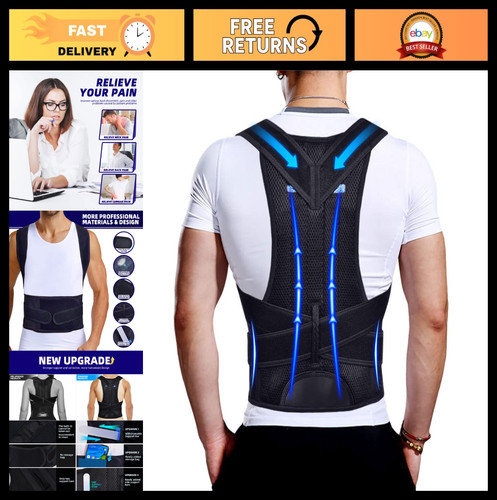 Upgraded posture corrector - upgraded,