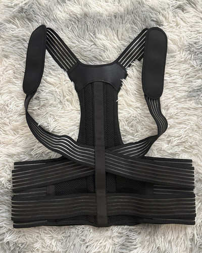 Adjustable black posture - adjustable,