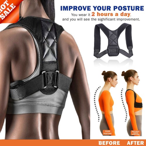 Back support brace posture - back,
