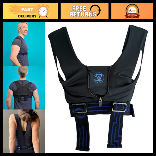 Adjustable black posture - black,