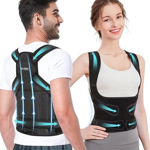 Back brace posture corrector - back,